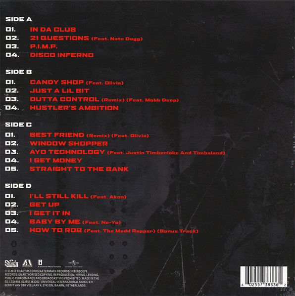 [44767] 50 Cent - Best Of (2LP)