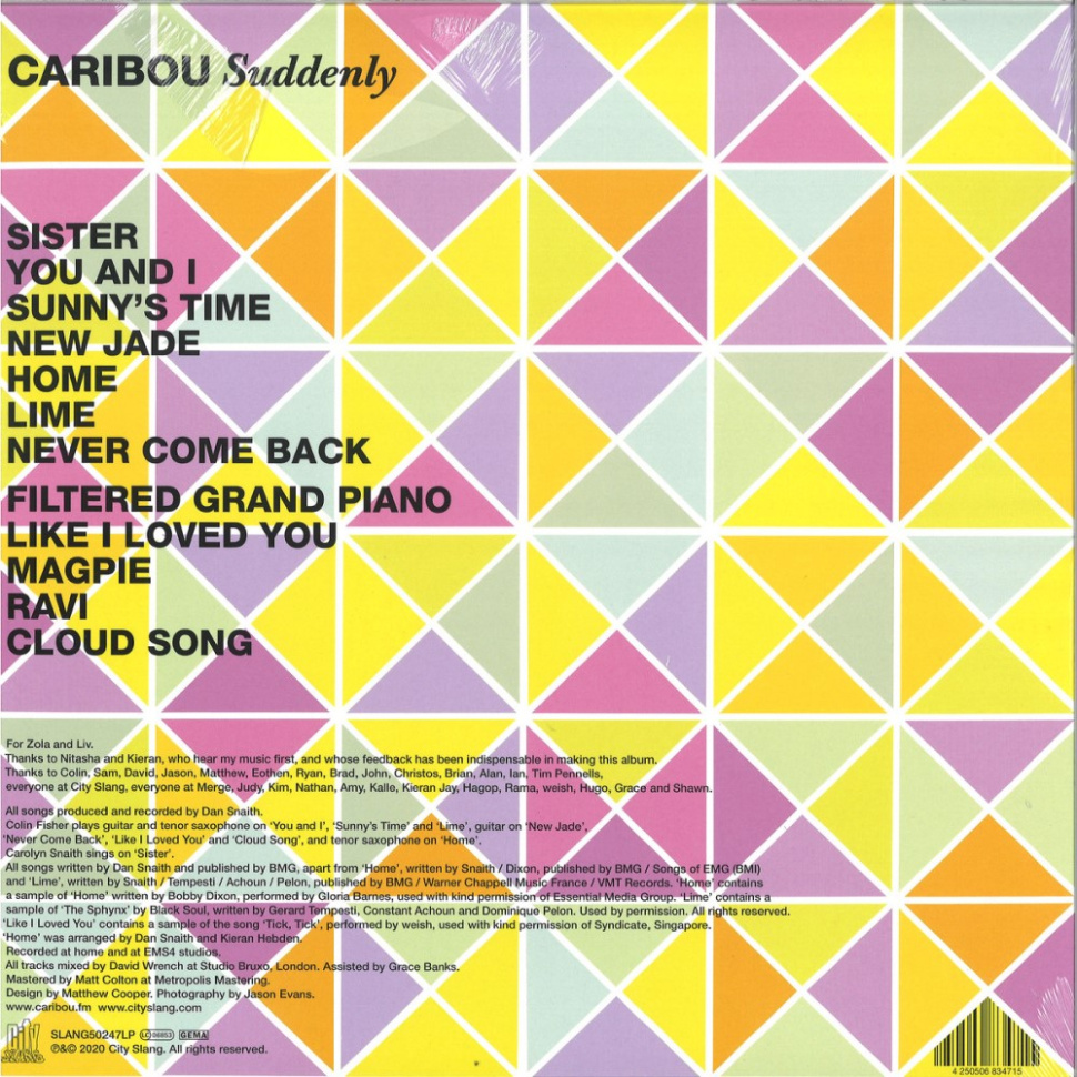 [30364] Caribou - Suddenly (LP)