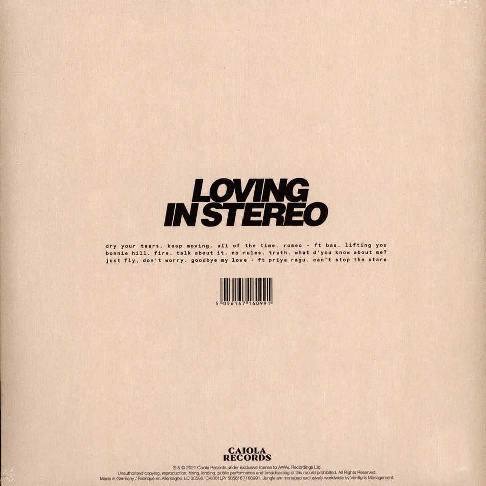 [51338] Jungle - Loving In Stereo (LP)