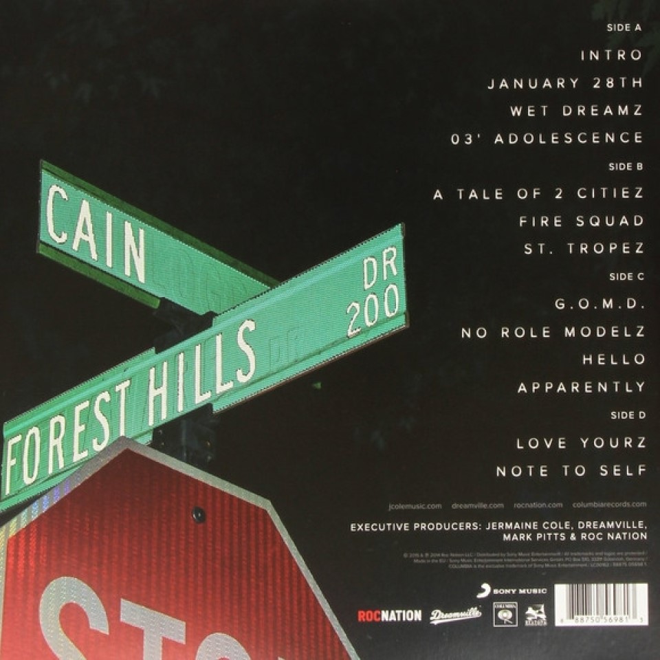 [19765] J. Cole - 2014 Forest Hills Drive (2LP)