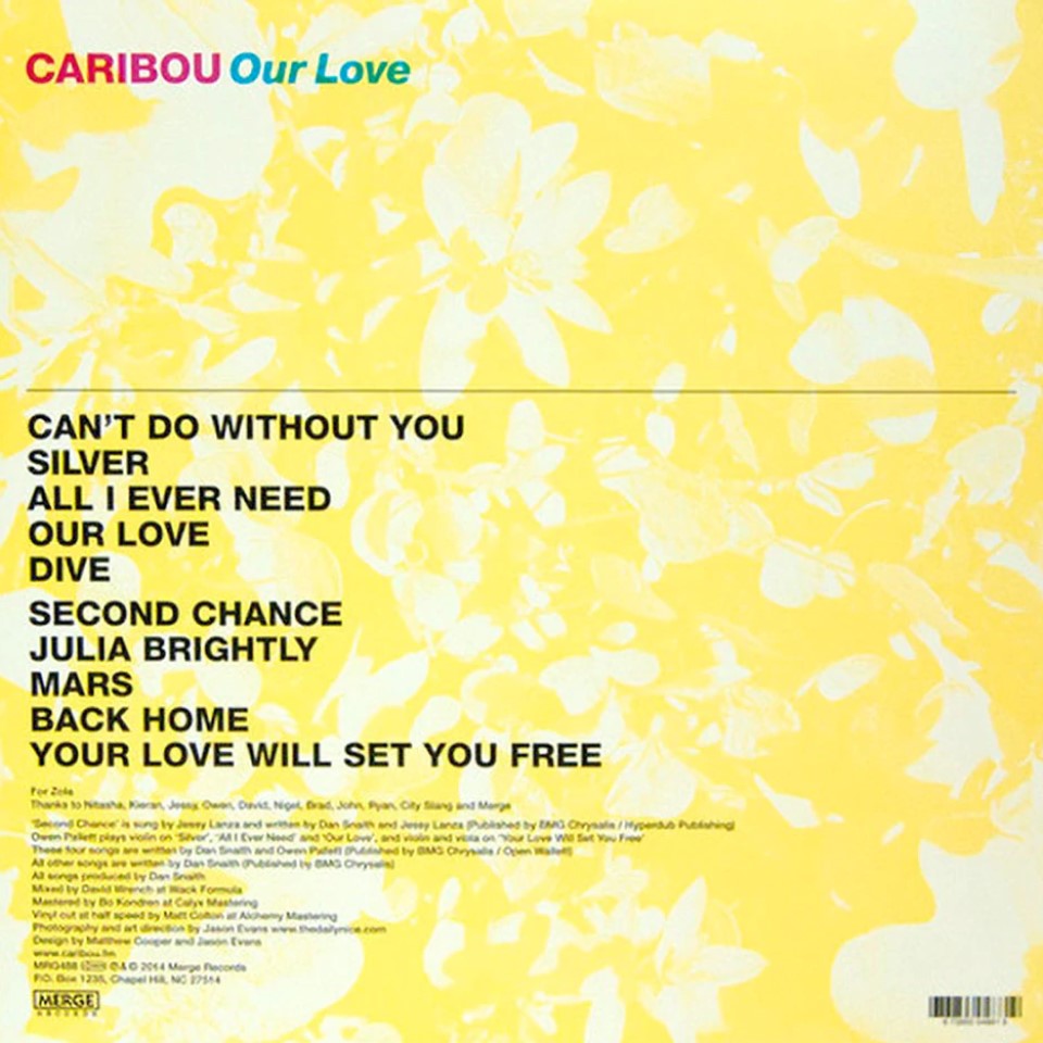 [30357] Caribou - Our Love (LP)
