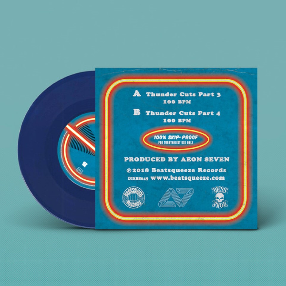 [33945] Aeon Seven - Thunder Cuts 2 (7" | Blue)