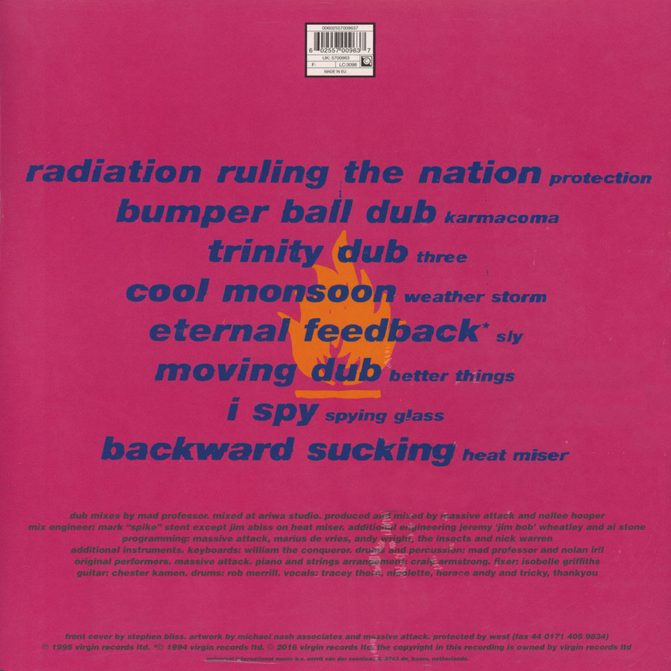 [10946] Massive Attack V Mad Professor - No Protection (LP)
