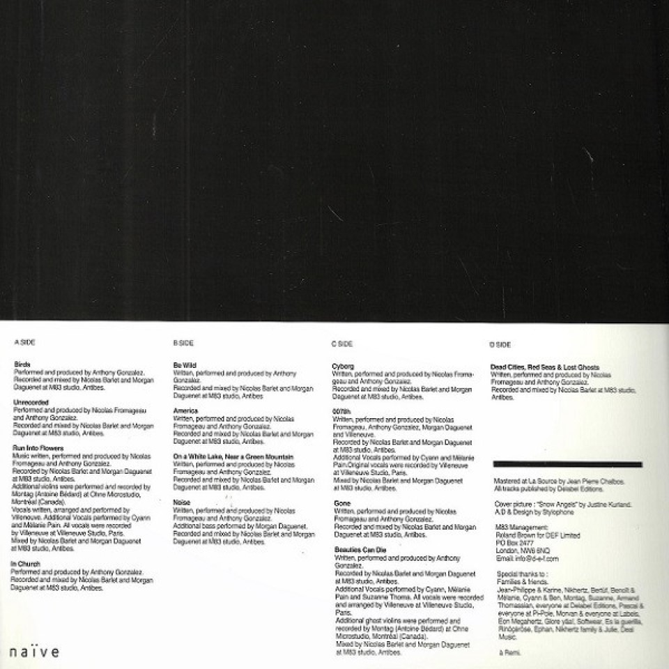 [50294] M83 - Dead Cities, Red Seas & Lost Ghosts (2LP + CD)
