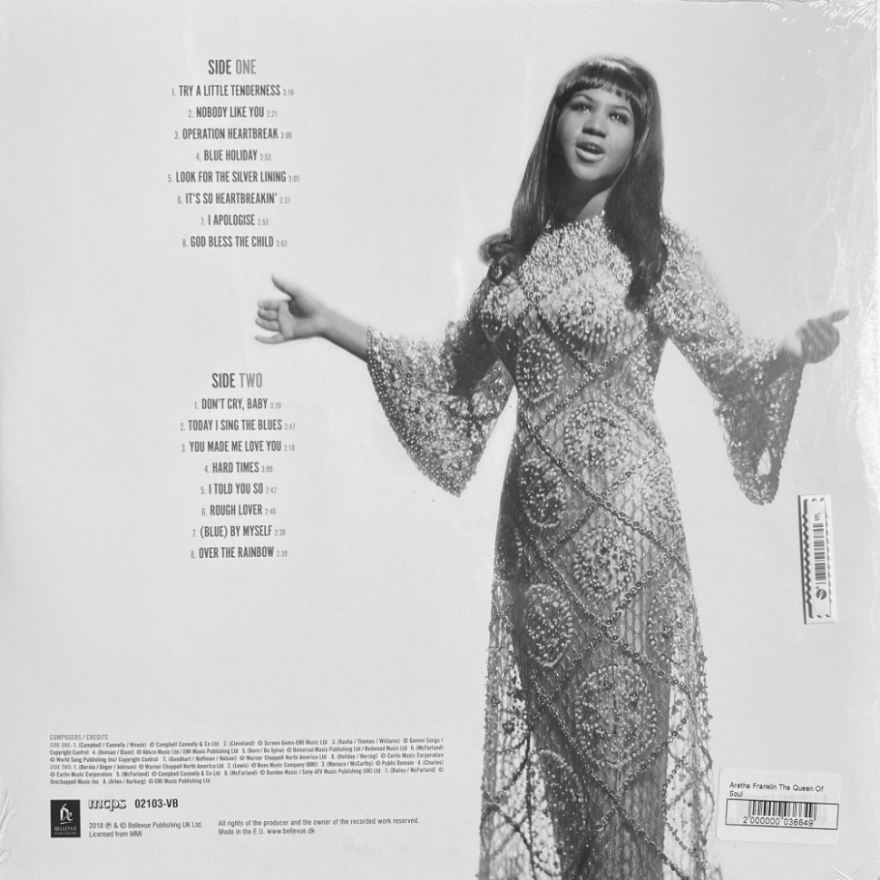 [36649] Aretha Franklin - Queen Of Soul (LP)