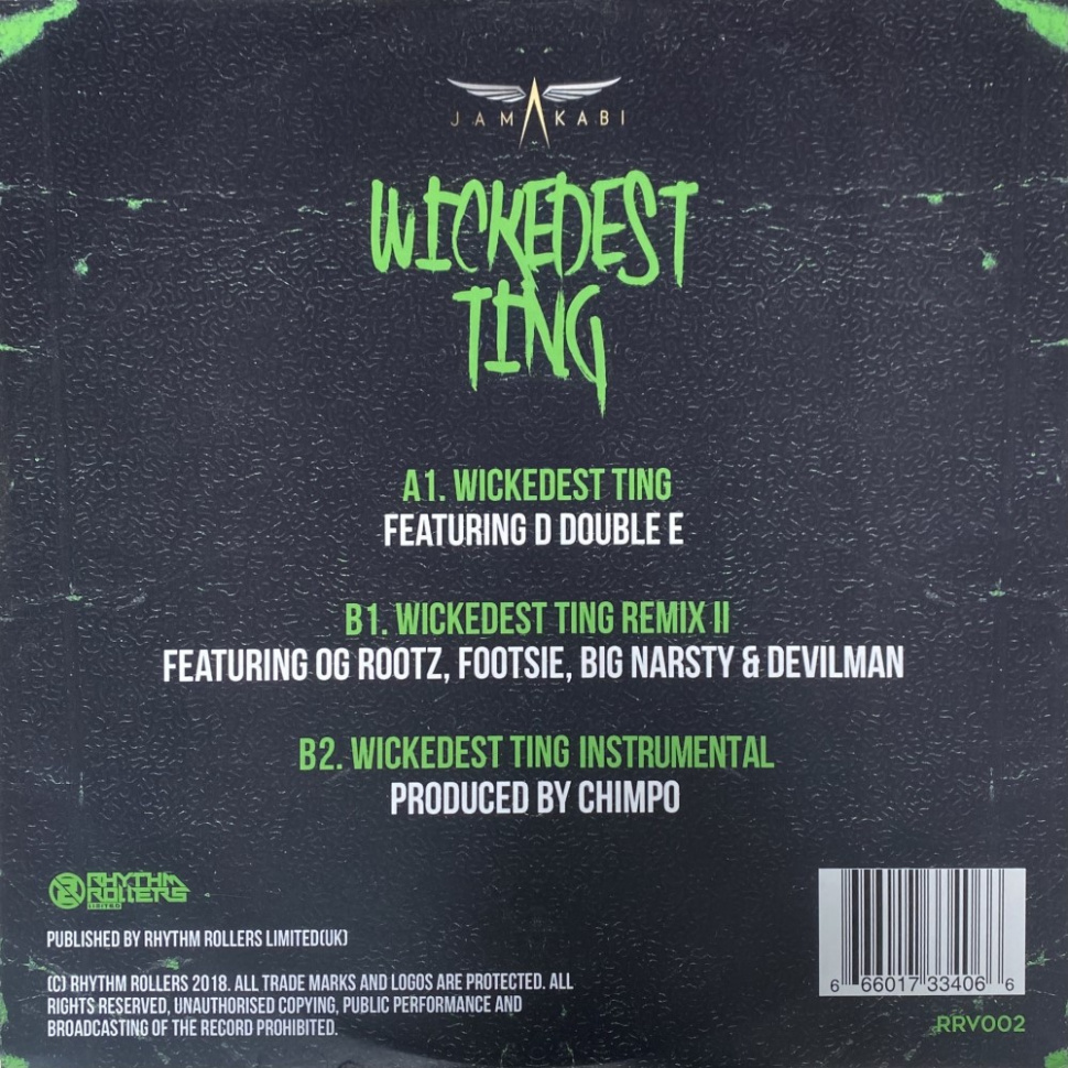 [2460] Jamakabi - Wickedest Ting (12")