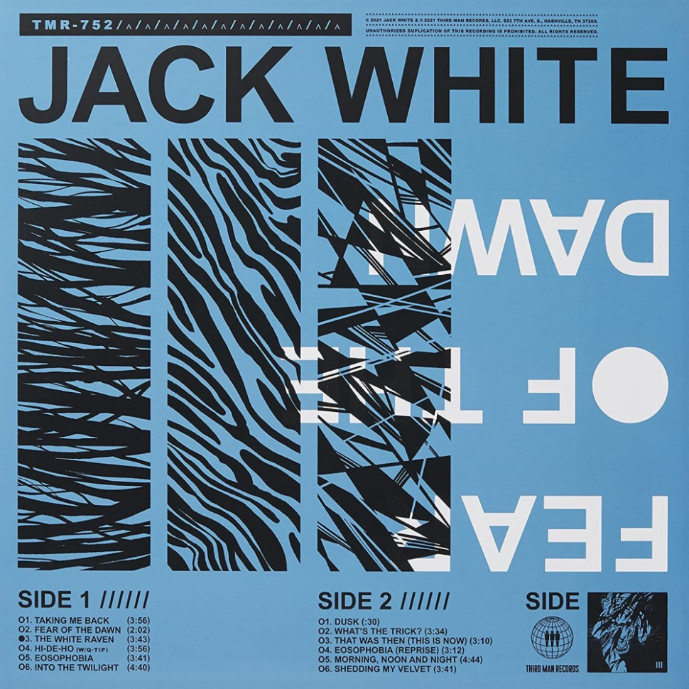 [66752] Jack White - Fear Of The Dawn (LP)