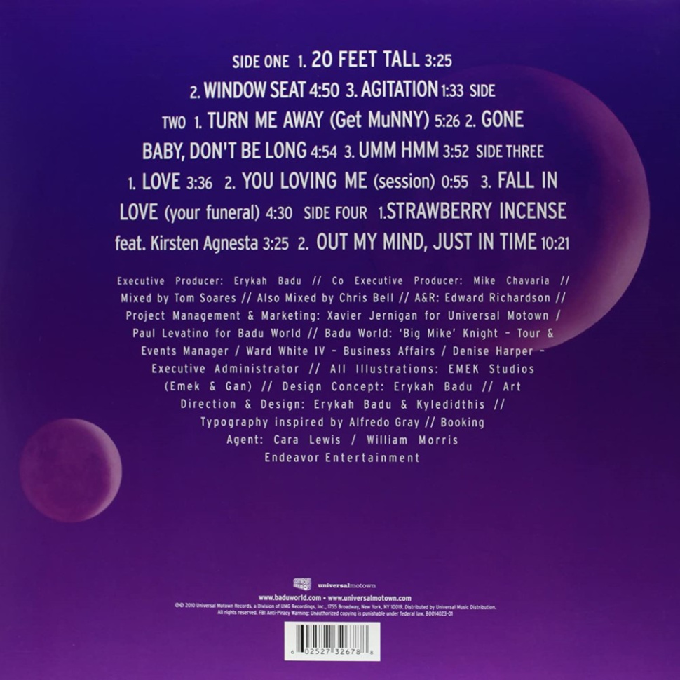 [18447] Erykah Badu - New Amerykah Part 2: Return Of The Ankh (2LP)