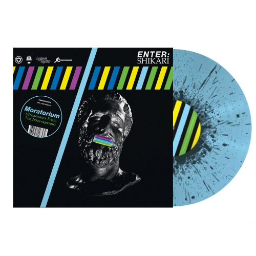 [58283] Enter Shikari - Moratorium (Broadcasts From The Interruption) (LP | Blue with Black Splatter)