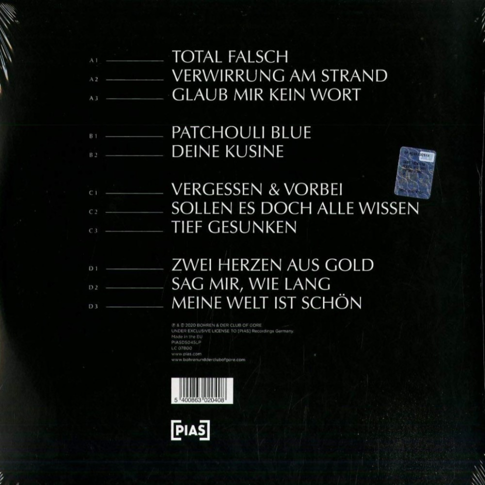 [38629] Bohren & Der Club Of Gore - Patchouli Blue (2LP)