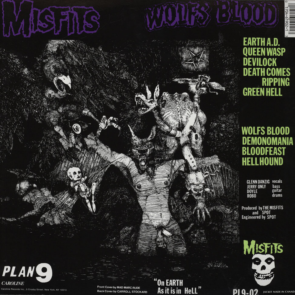 [3351] Misfits - Earth A.D./Wolfsblood (LP)