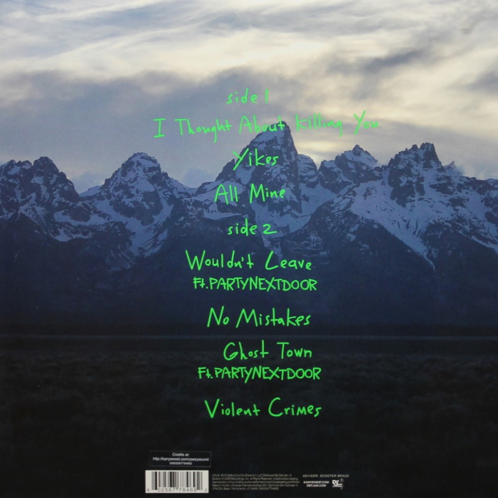 [10168] Kanye West - Ye (LP)