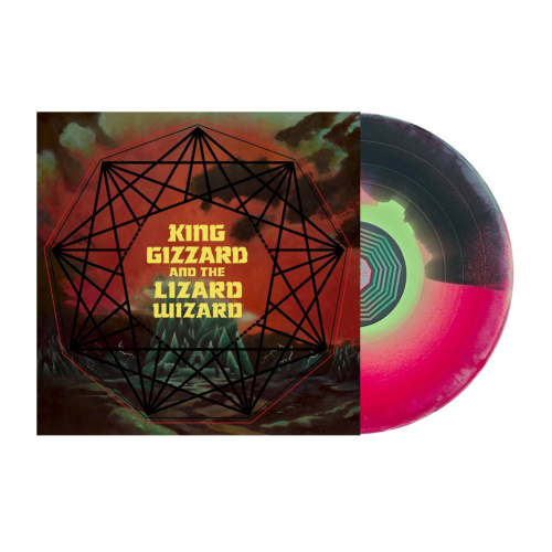 [46358] King Gizzard And The Lizard Wizard - Nonagon Infinity (LP | Neon Red/Neon Yellow/Black)