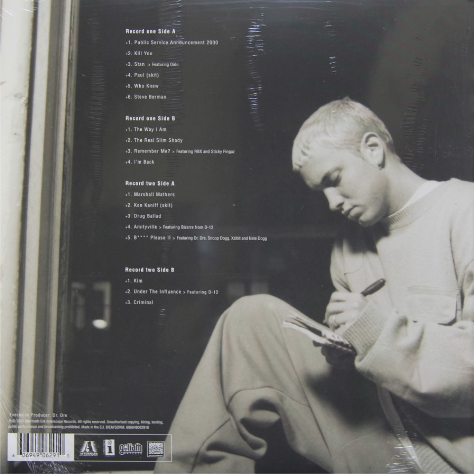 [25834] Eminem - The Marshall Mathers LP (2LP)