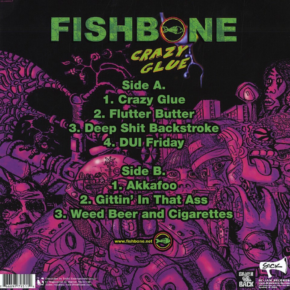 [19994] Fishbone - Crazy Glue (12" | Green)