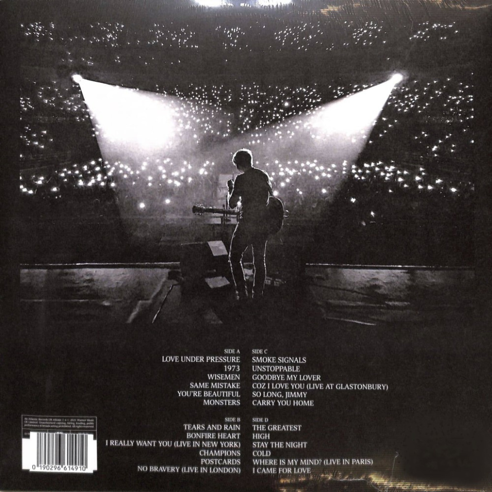 [56739] James Blunt - The Stars Beneath My Feet (2004-2021) (2LP | Clear)