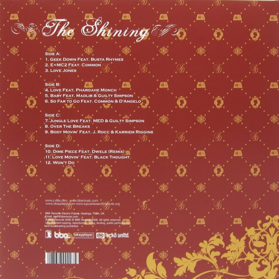 [17648] J Dilla - The Shining (2LP)