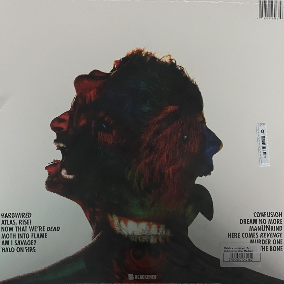 [42152] Metallica - Hardwired...To Self-Destruct (2LP | Red Translucent Marbled)