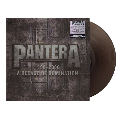 [59082] Pantera - 1990-2000: A Decade Of Domination (LP +  LP, Single Sided, Etched | Black Ice Transparent)