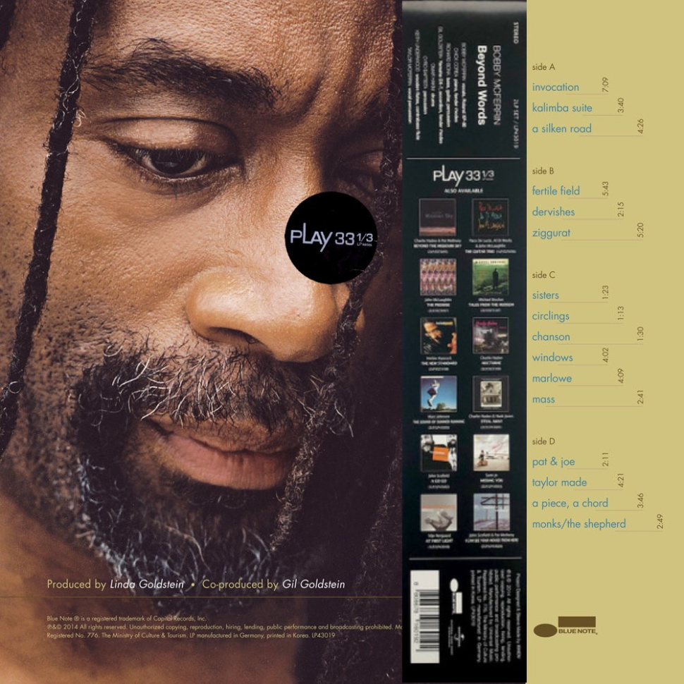 [47195] Bobby McFerrin - Beyond Words (2LP)