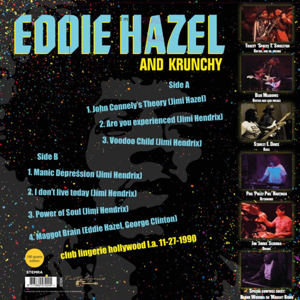 [8615] Eddie Hazel and Krunchy - A Night For Jimi Hendrix (LP)