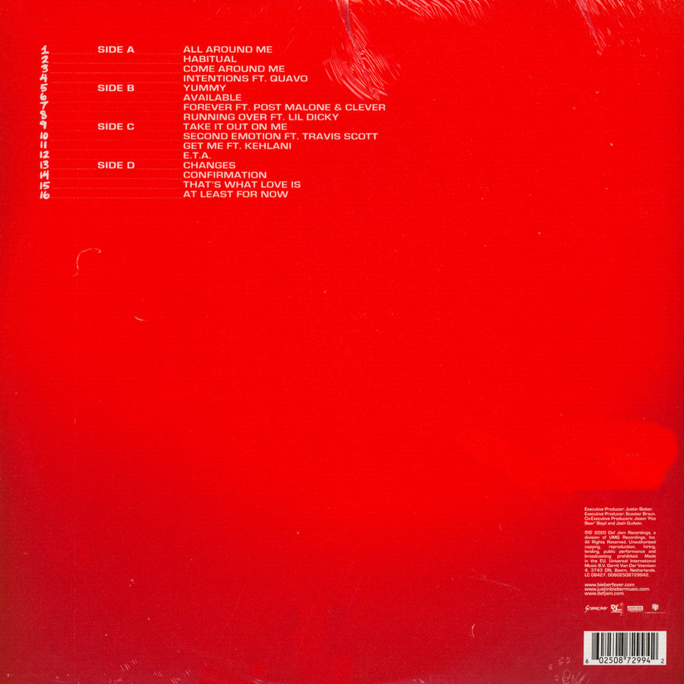 [29665] Justin Bieber - Changes (2LP | Red)
