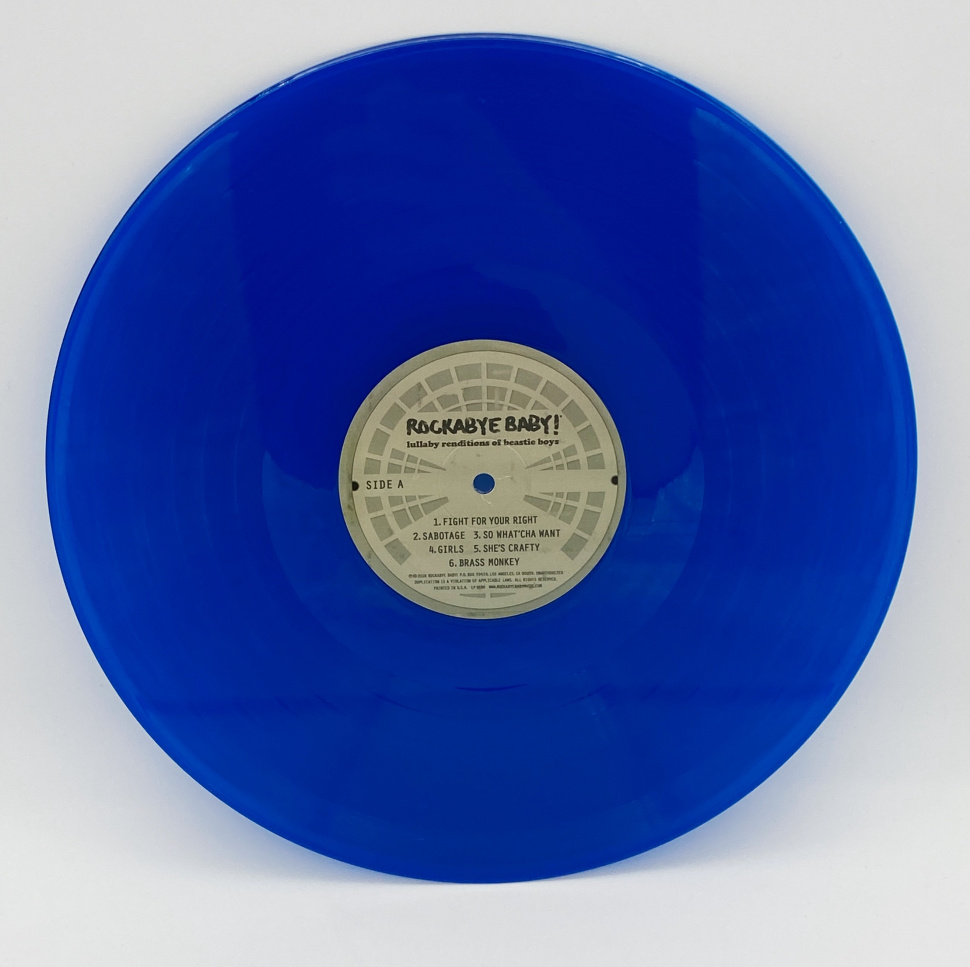[25506] Rockabye Baby! - Lullaby Renditions Of Beastie Boys (LP | Translucent blue vinyl)