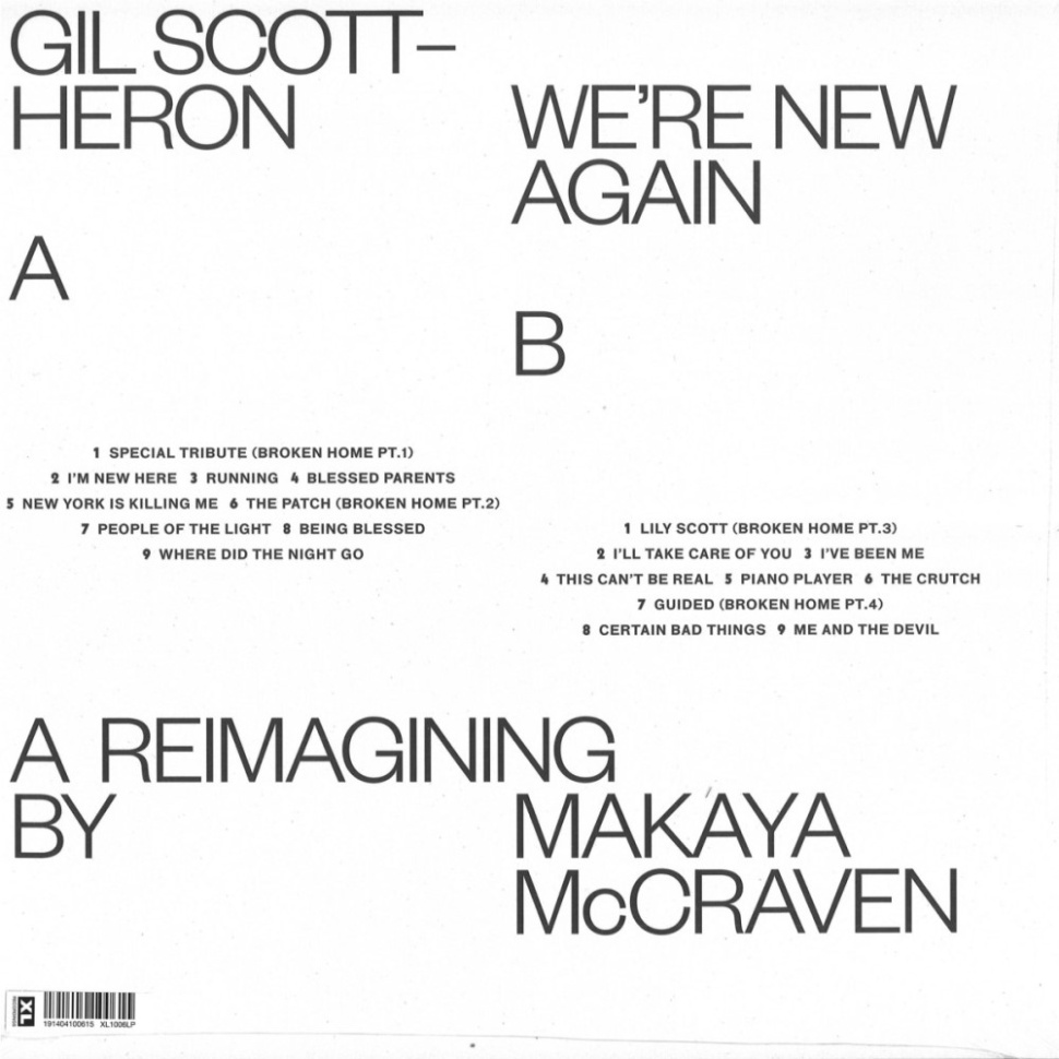 [38995] Gil Scott-Heron / Makaya McCraven - We're New Again (A Reimagining By Makaya McCraven) (LP | Pink)