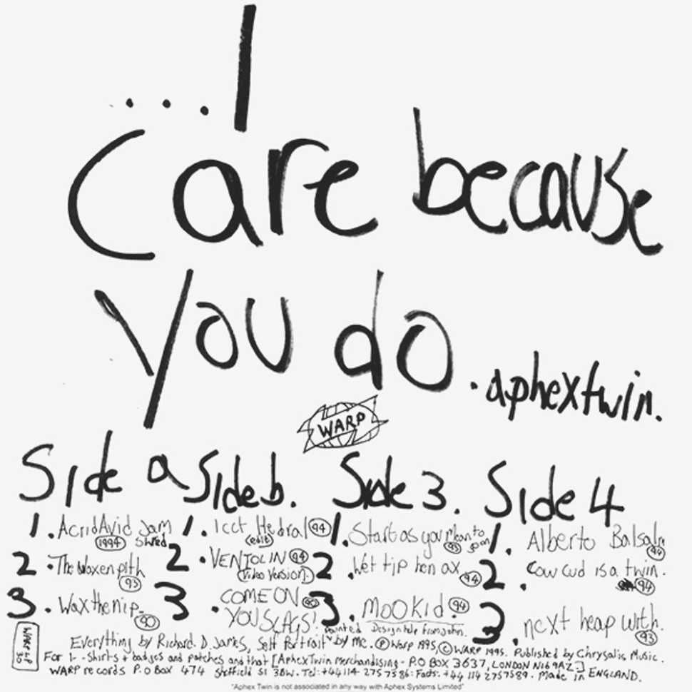 [17013] Aphex Twin - ...I Care Because You Do (2LP)