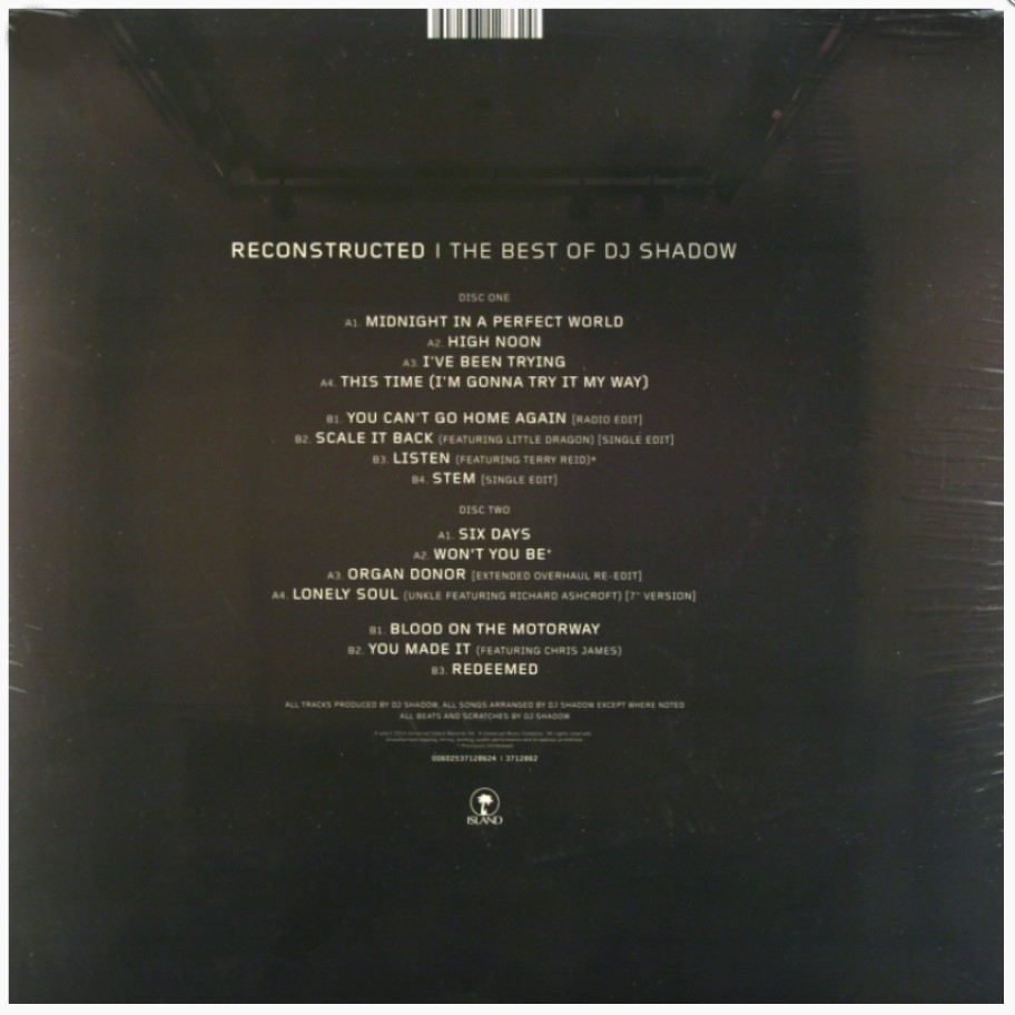 [8370] Dj Shadow - Reconstructed (2LP)