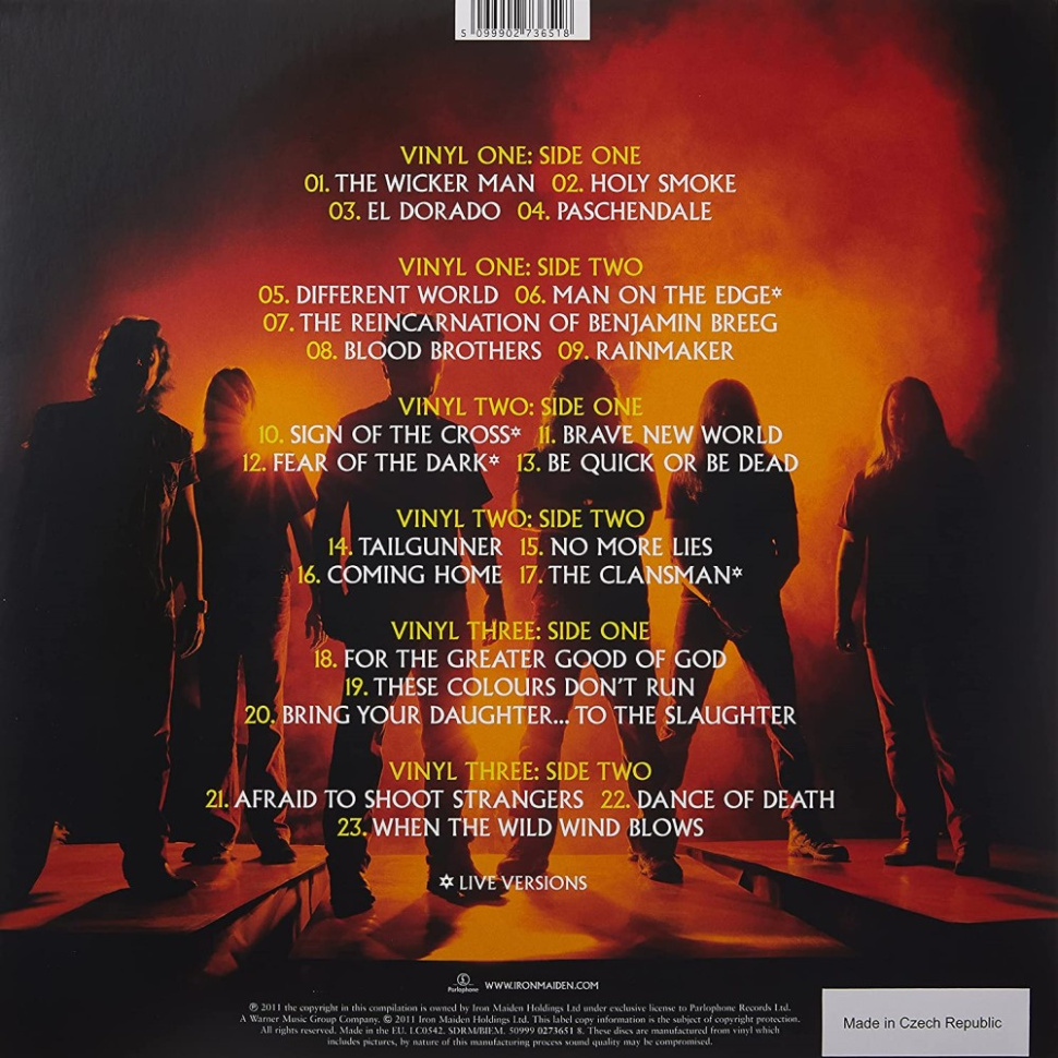 [56753] Iron Maiden - From Fear To Eternity - The Best Of 1990-2010 (3 x PictureDisc)