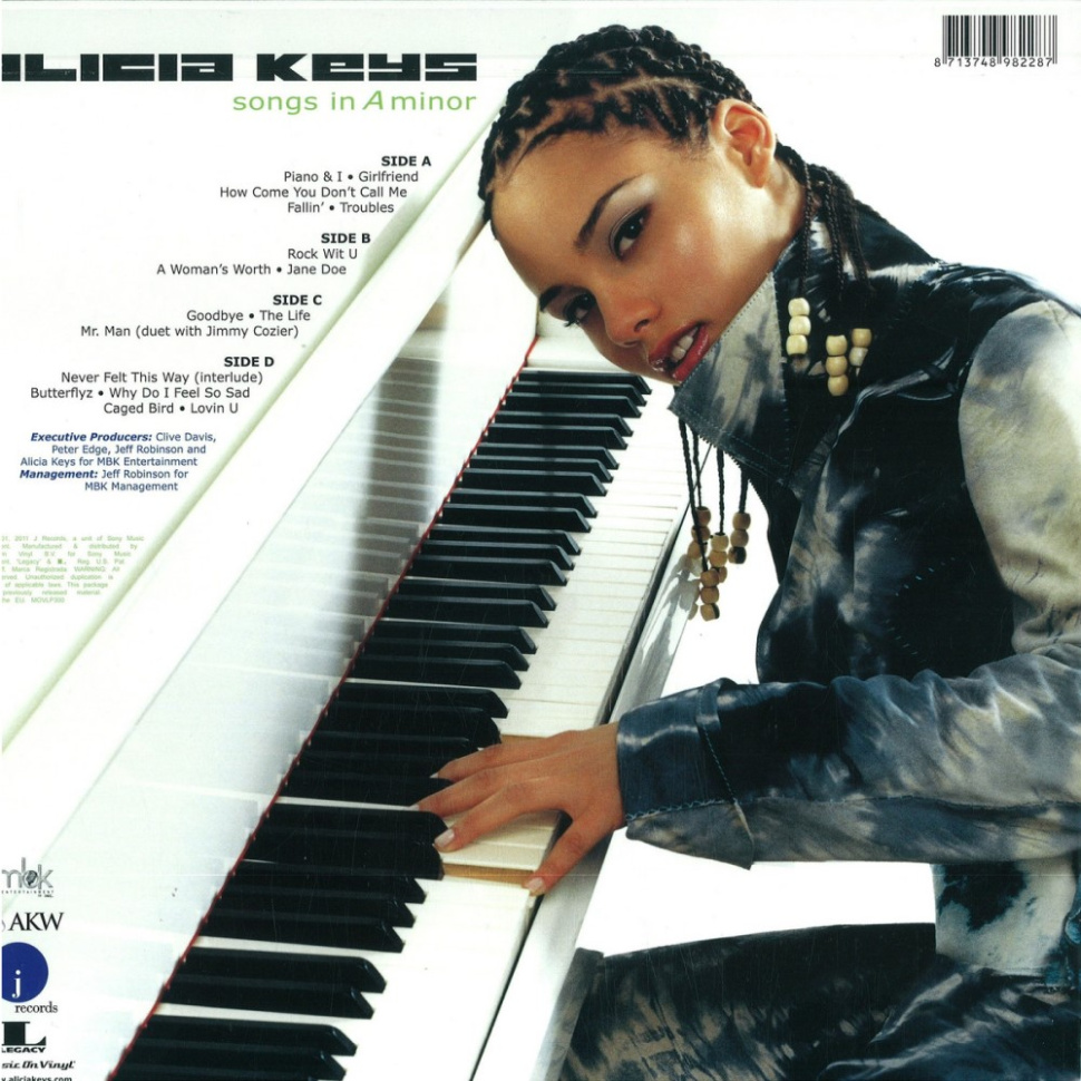 [24271] Alicia Keys - Songs In A Minor (2LP)