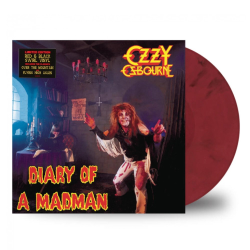 [60491] Ozzy Osbourne - Diary Of A Madman (LP | Red/Black Swirl)