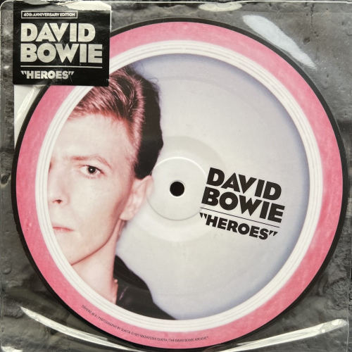 [29252] David Bowie - "Heroes" (Picture Disc, 7")