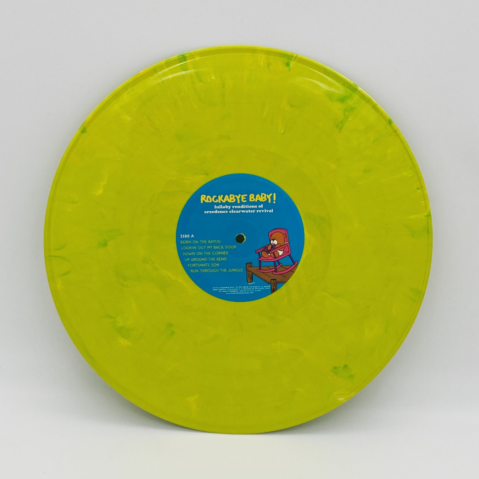 [25452] Rockabye Baby! - Lullaby Renditions Of Creedence Clearwater Revival (LP | Yellow)