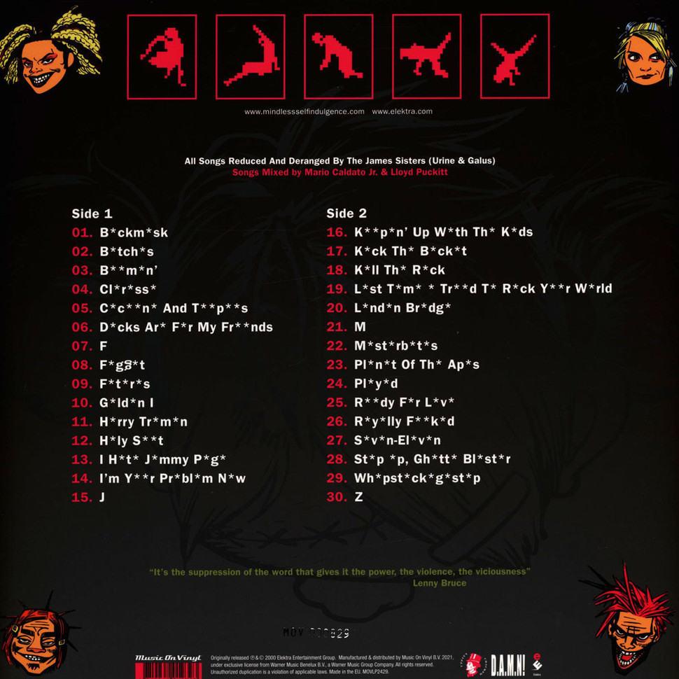 [56555] Mindless Self Indulgence - Frankenstein Girls Will Seem Strangely Sexy (LP | Pink)