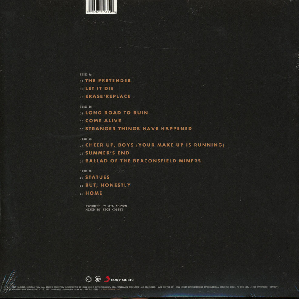 [9001] Foo Fighters - Echoes, Silence, Patience & Grace (2LP)