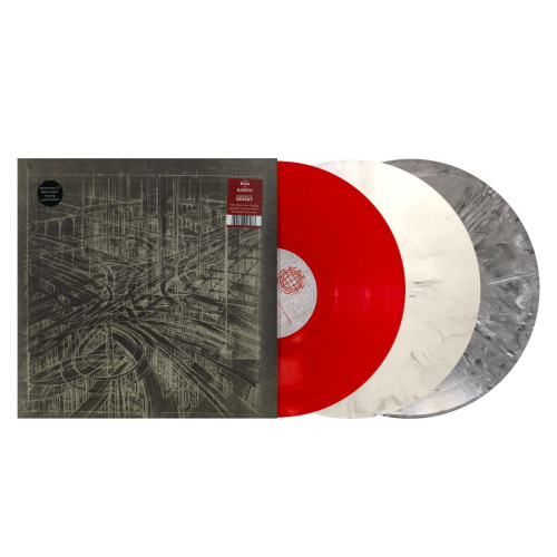 [7182] The Bug & Earth - Concrete Desert (2LP + 12" | White And Black Marble, Grey And Black Marble, Red)