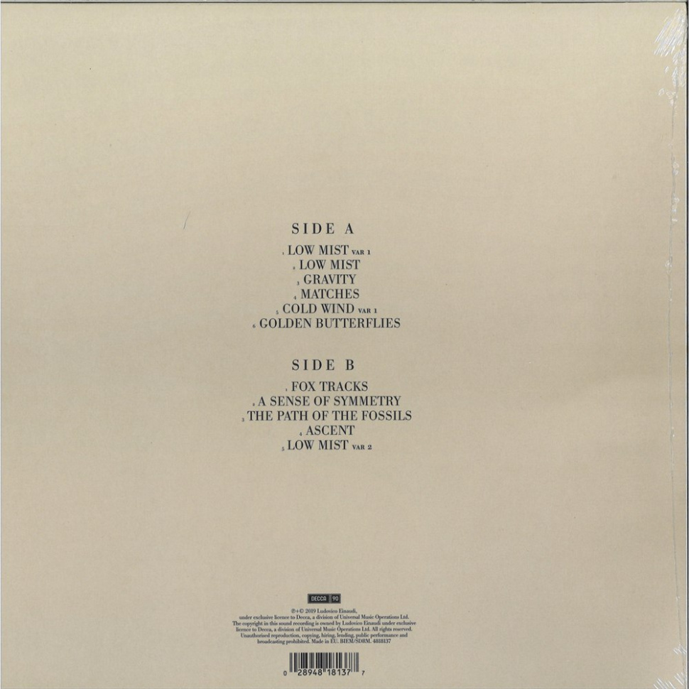 [71657] Ludovico Einaudi - Seven Days Walking Day One (LP)