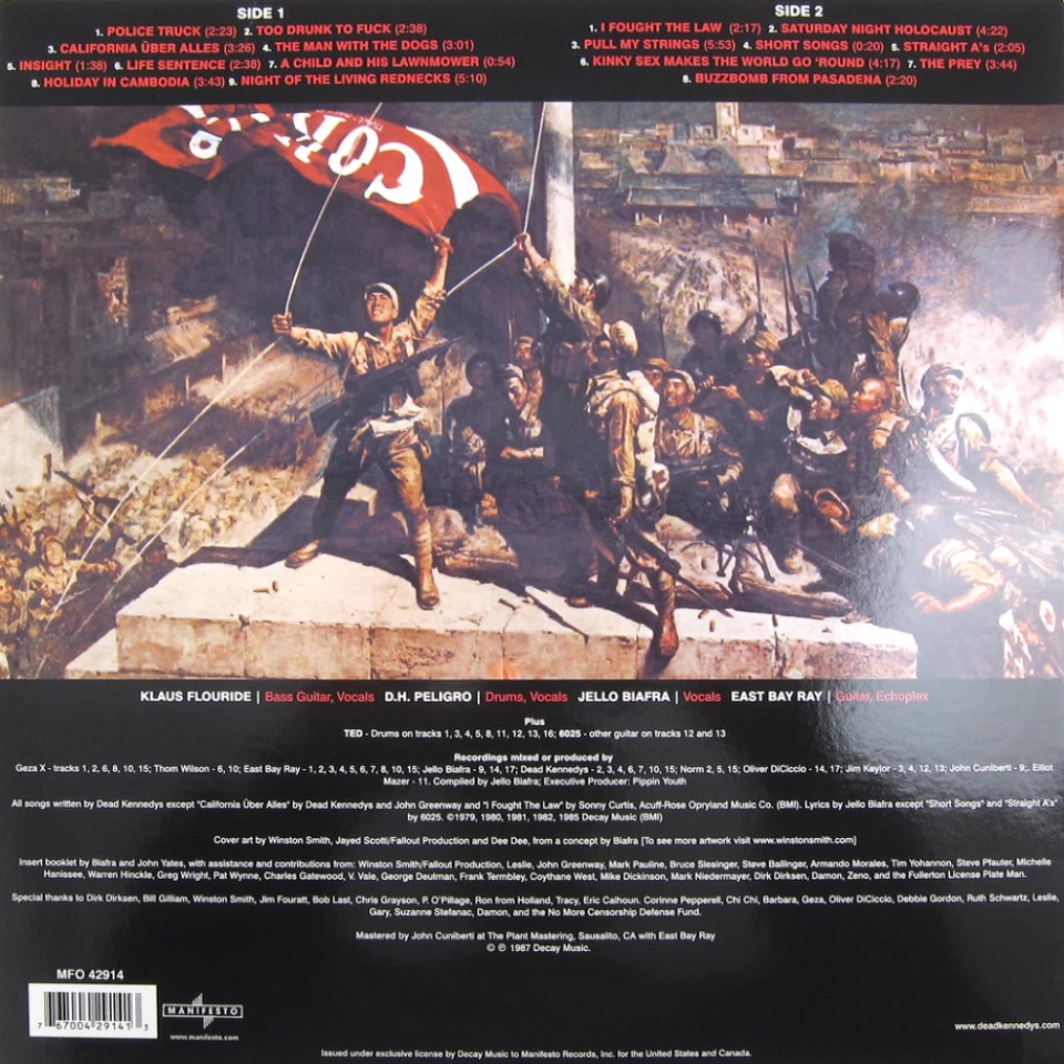[19857] Dead Kennedys - Give Me Convenience or Give Me Death (LP)
