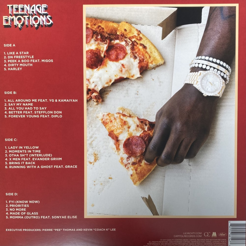 [10540] Lil Yachty - Teenage Emotions (2LP | Pink)