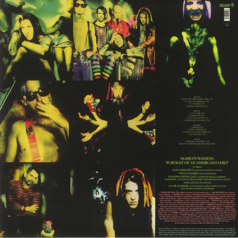 [67018] Marilyn Manson - Portrait Of An American Family (2LP | Green)