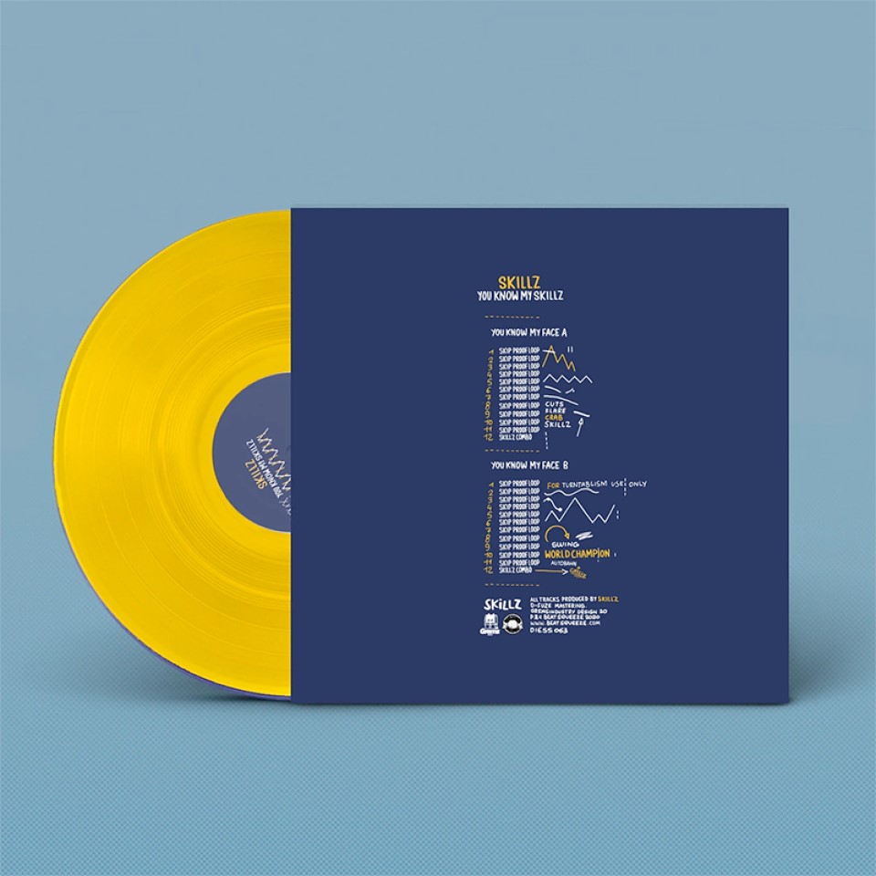 [57996] DJ Skillz - You Know My Skillz (12" | Clear yellow)