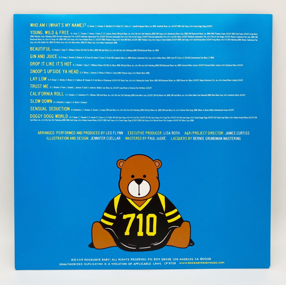 [25797] Rockabye Baby! - Lullaby Renditions Of Snoop Dogg (LP | Yellow)