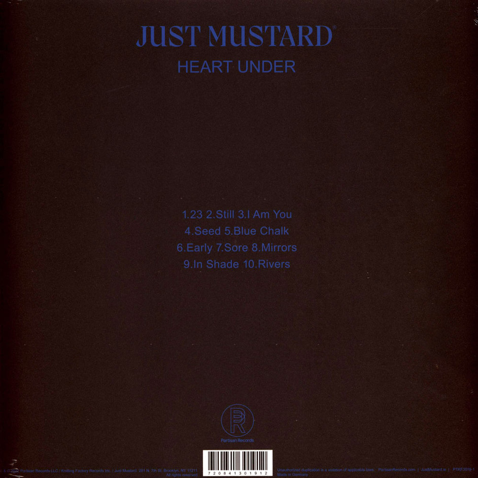[69159] Just Mustard - Heart Under (LP | Blue Transparen)