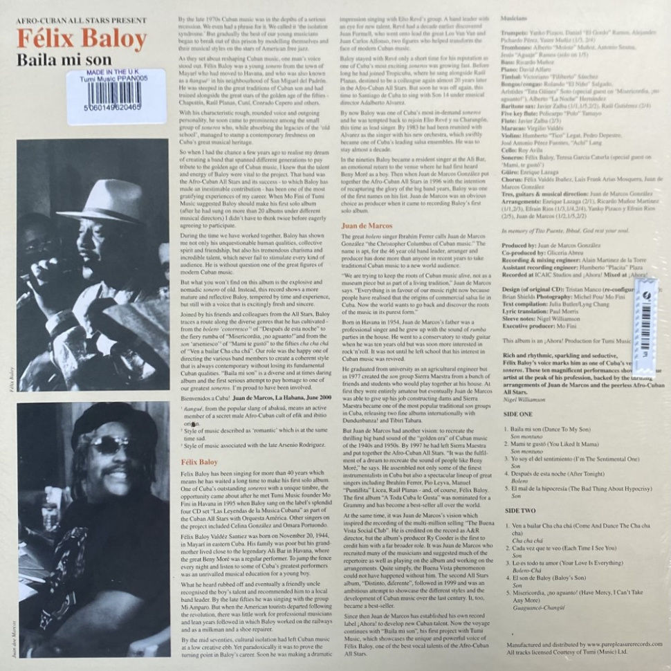 [48437] Felix Baloy - Baila Mi Son (LP)