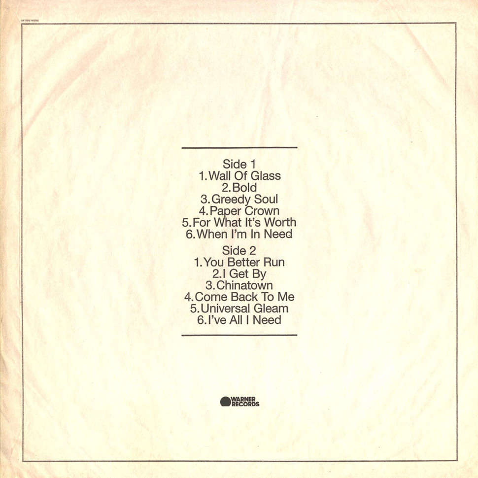 [10489] Liam Gallagher - As You Were (LP)