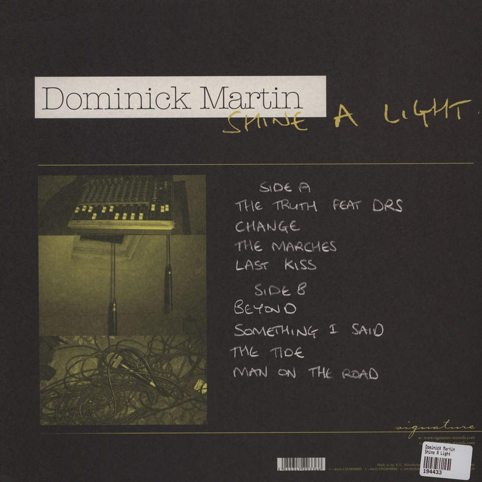 [18690] Dominick Martin - Shine A Light (LP)