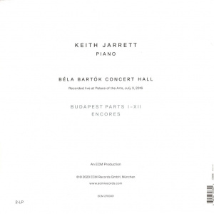 [42817] Keith Jarrett - Budapest Concert (2LP)