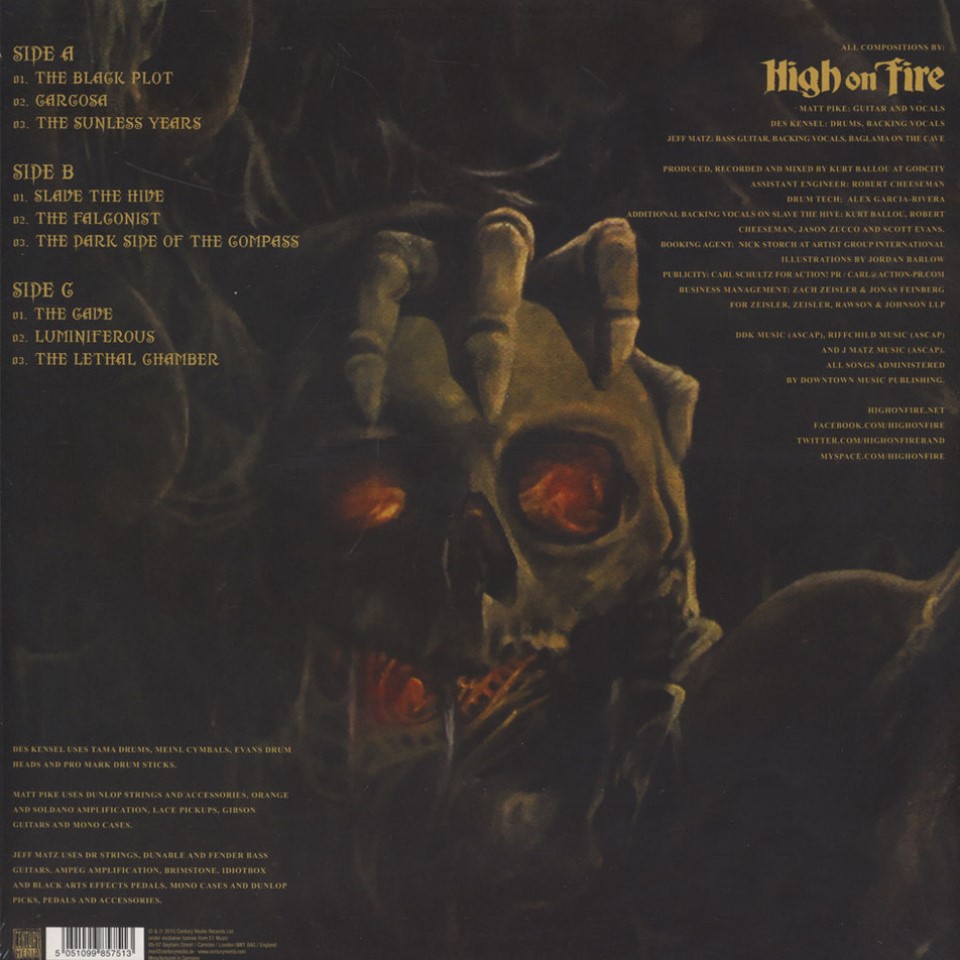 [20358] High On Fire - Luminiferous (2LP + CD)